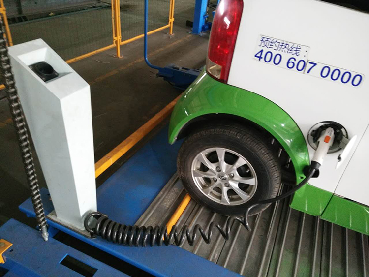 立體車庫充電樁案例